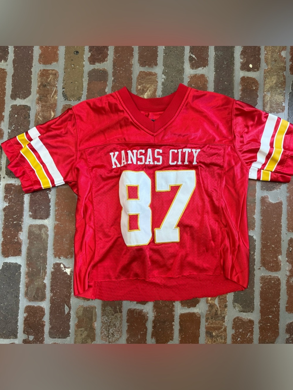 Kansas City Red Football Jersey - #87